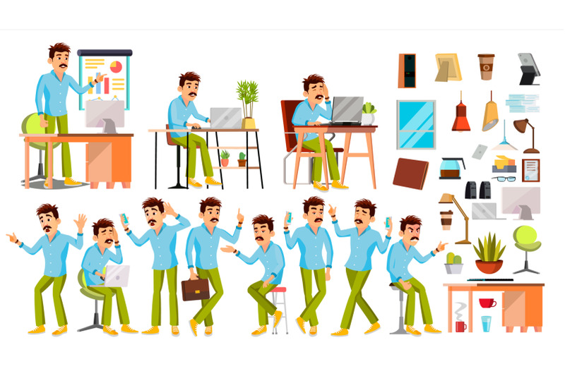 business-man-character-vector-working-people-set-office-creative-studio-worker-full-length-programmer-designer-manager-poses-face-emotions-cartoon-business-character-illustration