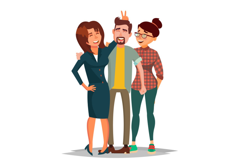 friends-taking-photo-vector-laughing-people-group-office-colleagues-creative-man-and-women-friendship-concept-isolated-cartoon-illustration