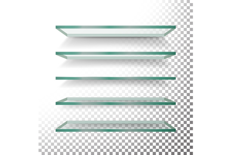 empty-glass-shelves-template-vector-set