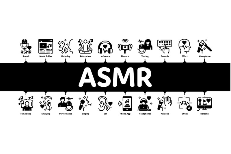 asmr-sound-phenomenon-minimal-infographic-banner-vector