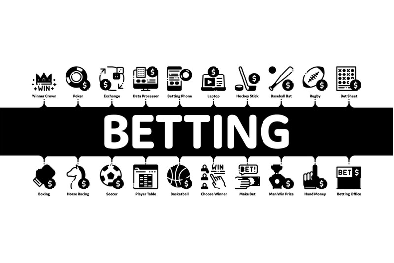 betting-and-gambling-minimal-infographic-banner-vector