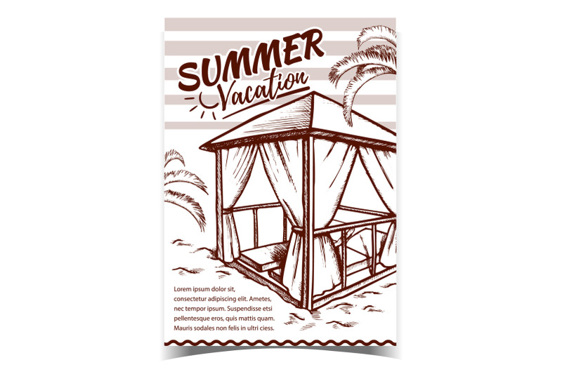 summer-vacation-beach-advertising-poster-vector