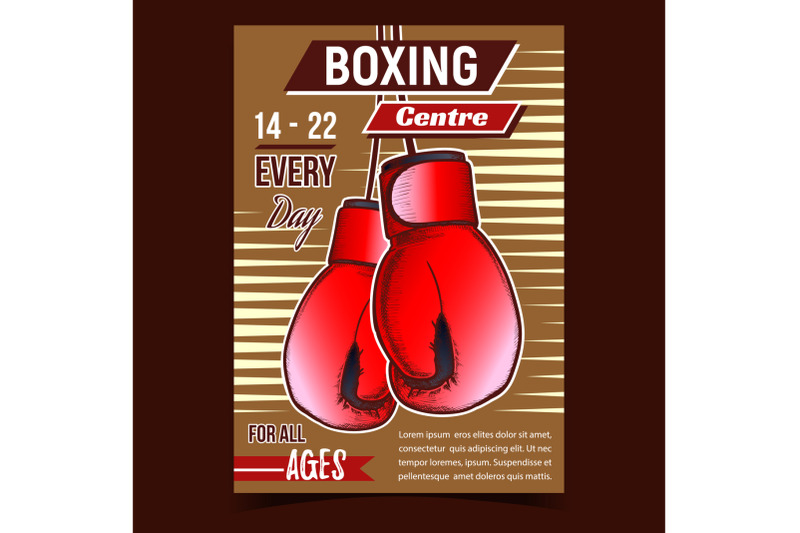 boxing-sportive-centre-advertising-poster-vector