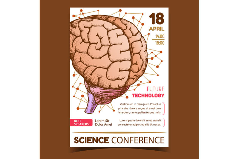 science-conference-promo-advertising-poster-vector