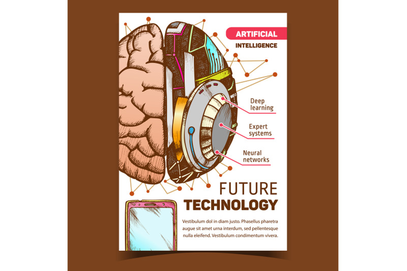 future-technology-creative-advertise-banner-vector