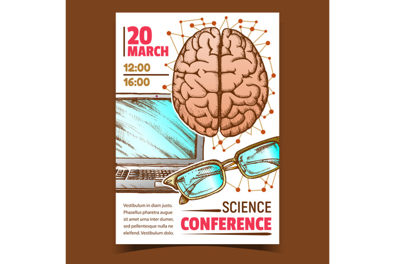 medicine-science-conference-promo-poster-vector