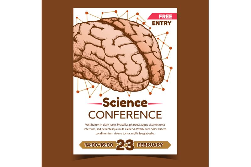 anatomical-science-conference-promo-poster-vector