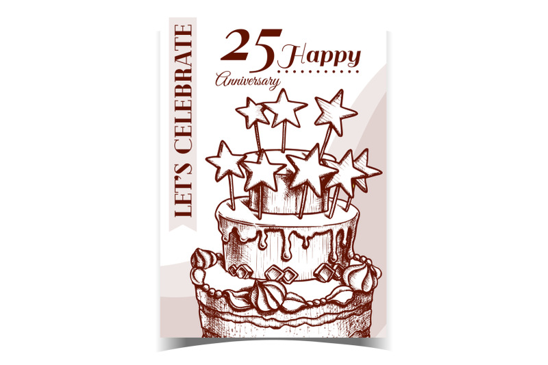 birthday-cake-decorated-with-stars-poster-vector