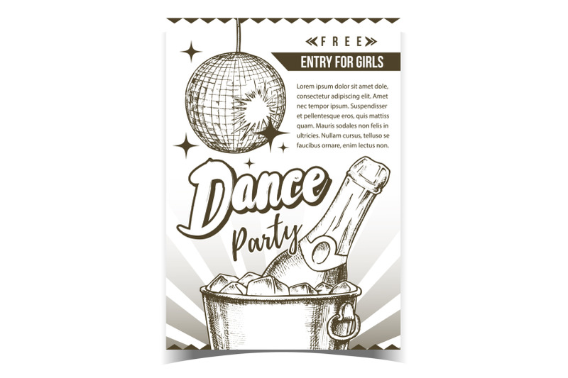 dance-party-with-alcohol-advertising-poster-vector