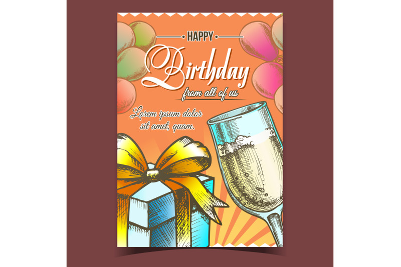 happy-birthday-gift-congratulatory-banner-vector