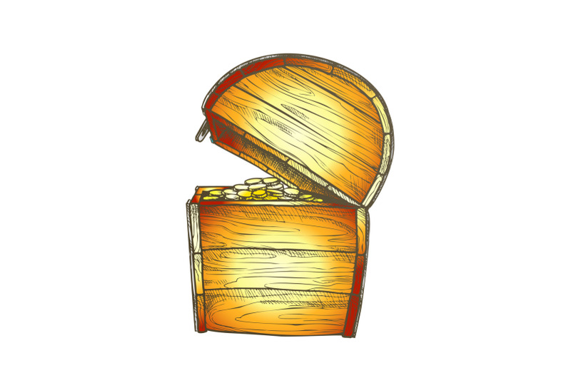 treasure-chest-with-coins-side-view-color-vector