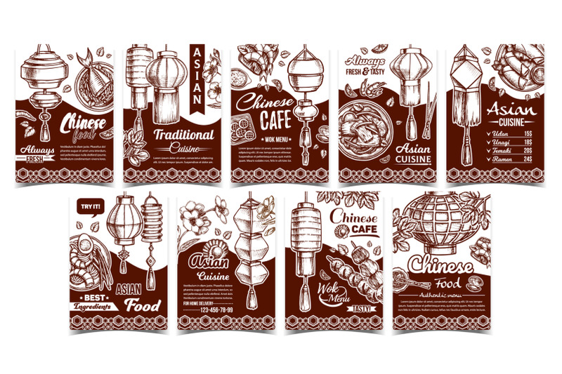 chinese-food-cafe-advertising-posters-set-vector