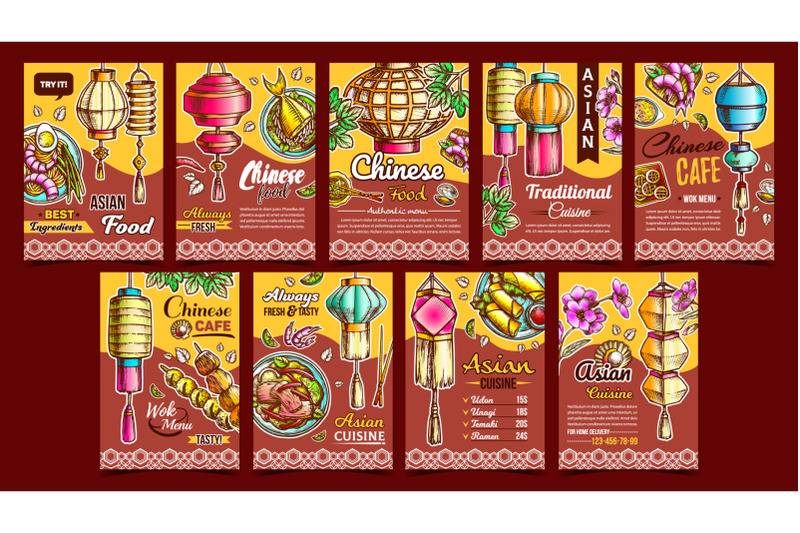 chinese-food-cafe-advertising-posters-set-vector