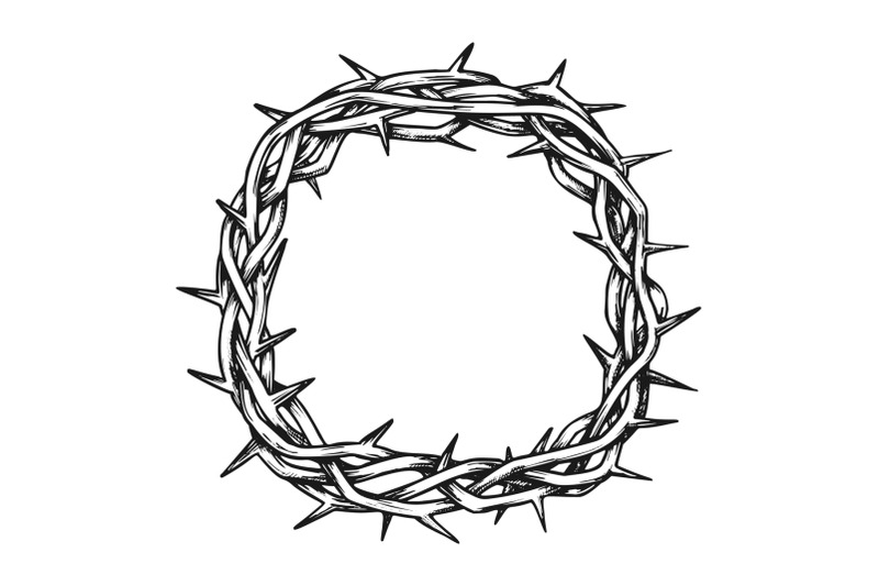 crown-of-thorns-jesus-christ-top-view-ink-vector