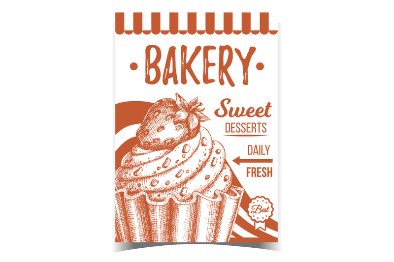 bakery-sweet-dessert-advertising-banner-vector