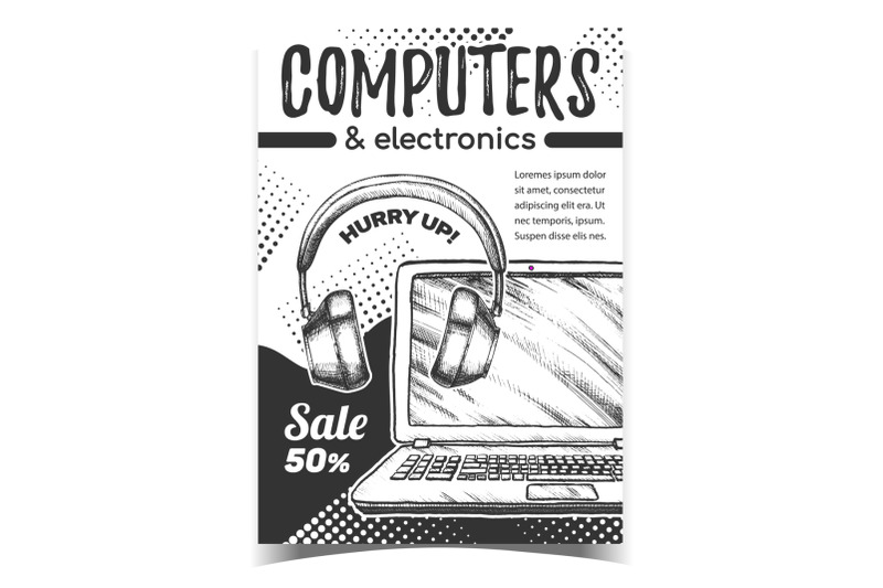 computers-and-electronics-advertise-banner-vector