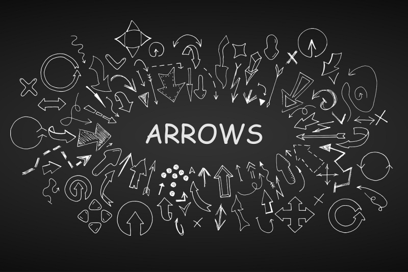 doodle-arrows-collection-hand-drawn