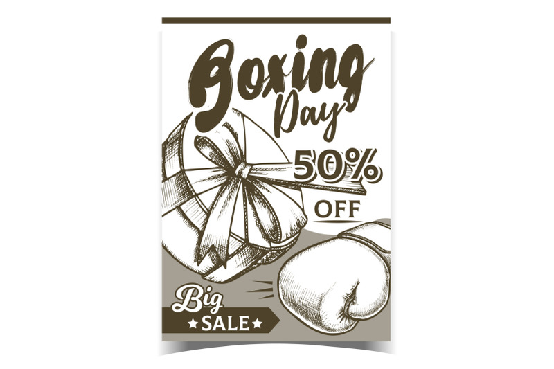 boxing-day-gift-box-advertising-banner-vector