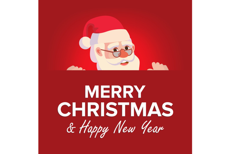 merry-christmas-greeting-card-with-santa-claus-vector-place-for-text-brochure-design-template-holidays-decoration-illustration