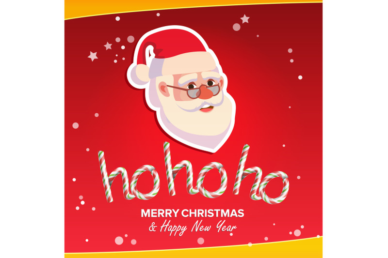 ho-ho-ho-phrase-sign-vector-merry-christmas-greeting-red-background-card-santa-claus-place-for-text-illustration