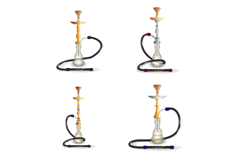 hookah-vector-set-hookahs-icons