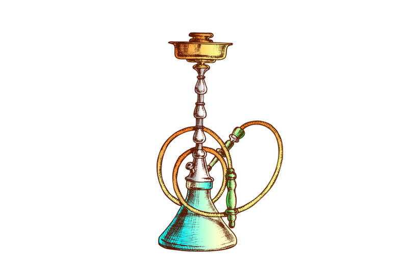 smoking-hookah-lounge-cafe-tool-vintage-vector