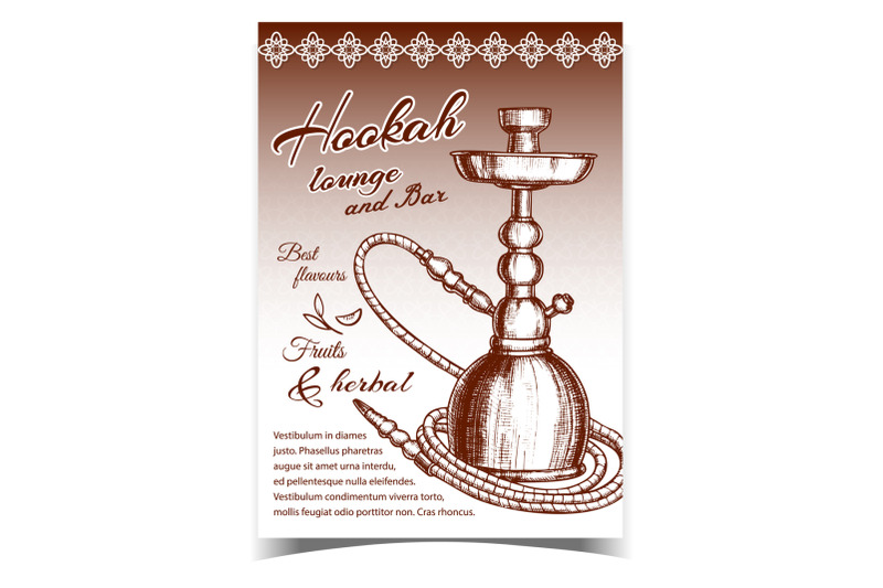 hookah-lounge-and-bar-advertising-poster-vector