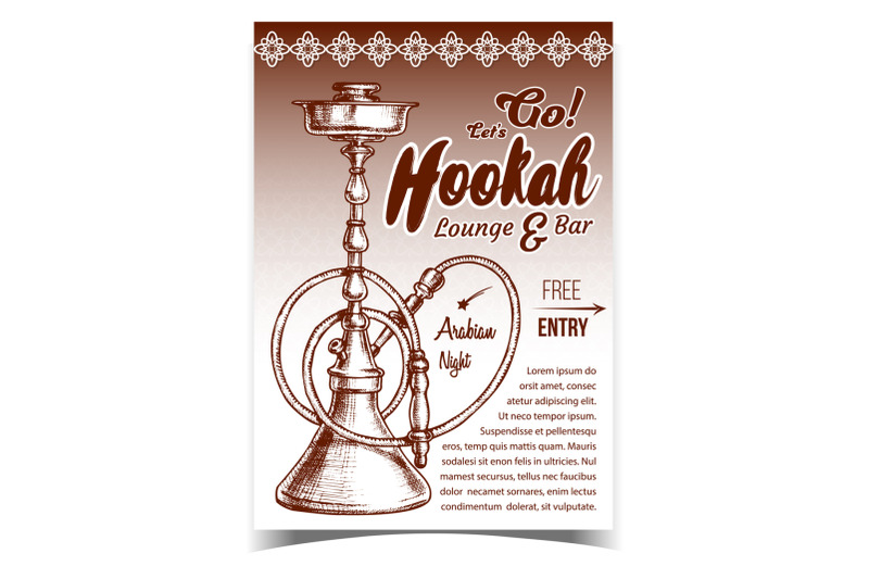 hookah-lounge-and-bar-advertising-banner-vector