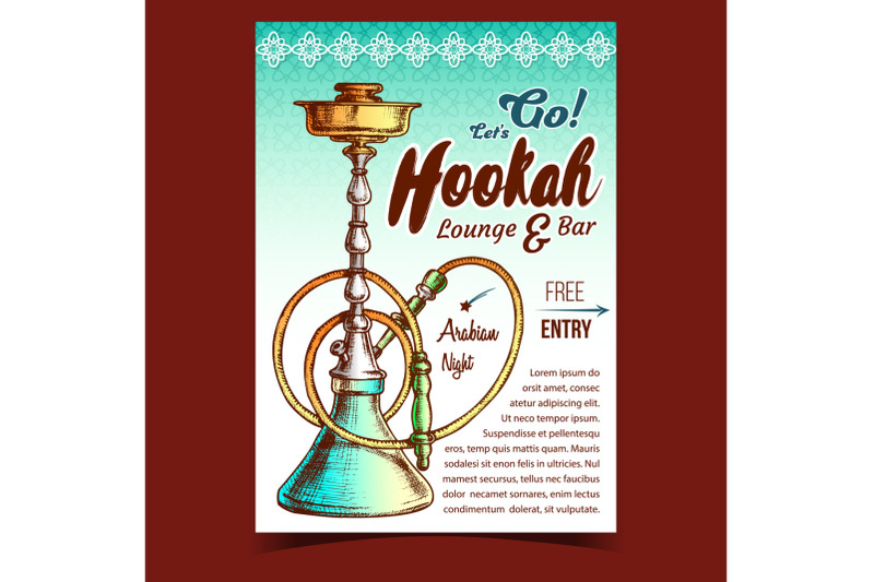 hookah-lounge-and-bar-advertising-banner-vector