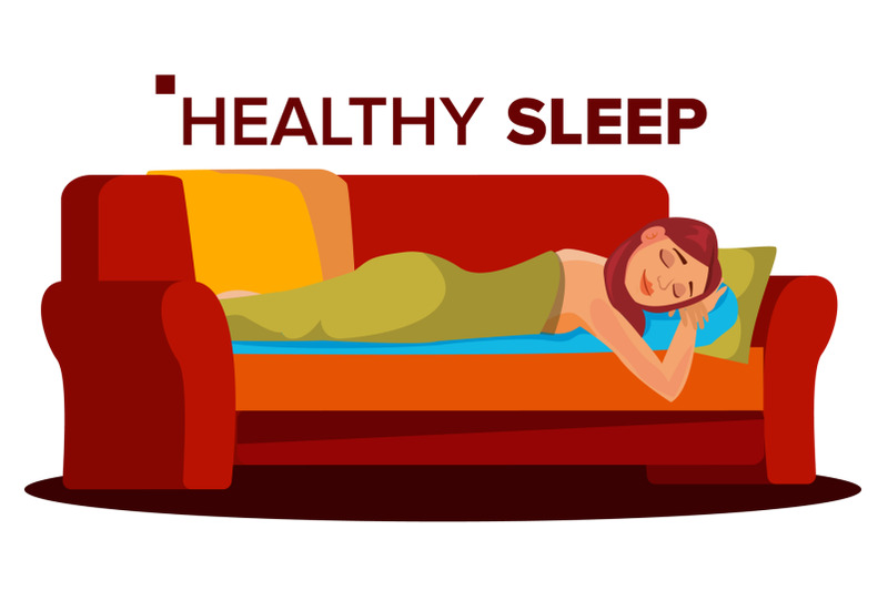 peacefully-sleeping-woman-vector-resting-in-bedroom-insomnia-flat-cartoon-illustration
