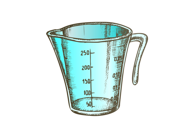 measuring-cup-for-baking-and-cooking-color-vector