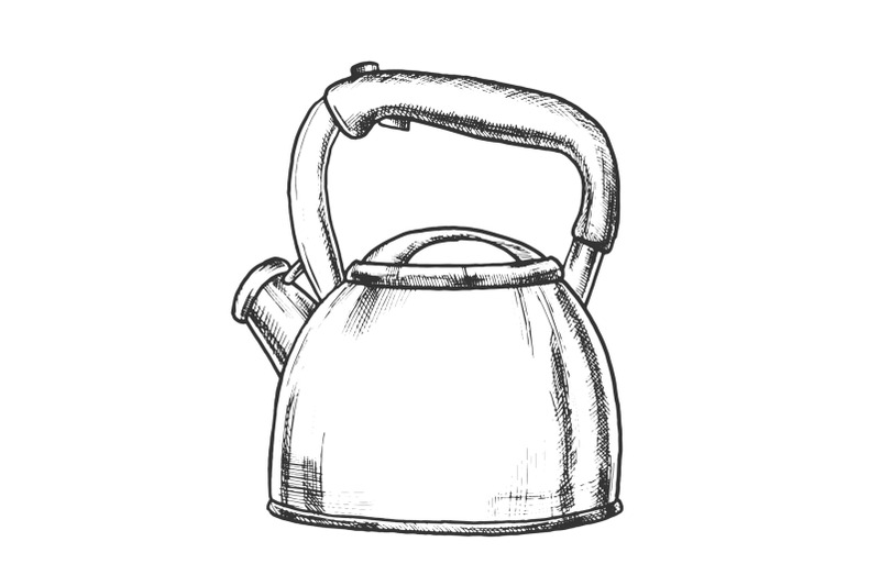 teapot-for-cook-hot-drink-kitchenware-ink-vector