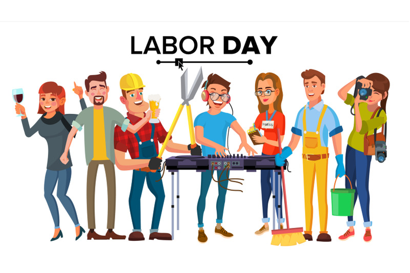 labor-day-vector-modern-workers-set-a-group-of-people-of-different-professions-flat-isolated-cartoon-character-illustration