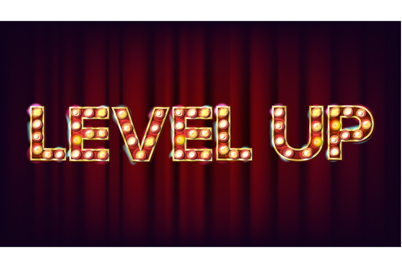 level-up-banner-vector-casino-shining-light-sign-for-lottery-poker-roulette-design-game-illustration