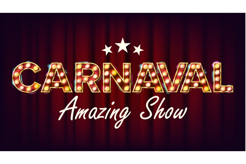 carnaval-amazing-show-banner-sign-vector-for-party-festival-signboard-design-circus-style-vintage-golden-illuminated-neon-light-invite-illustration