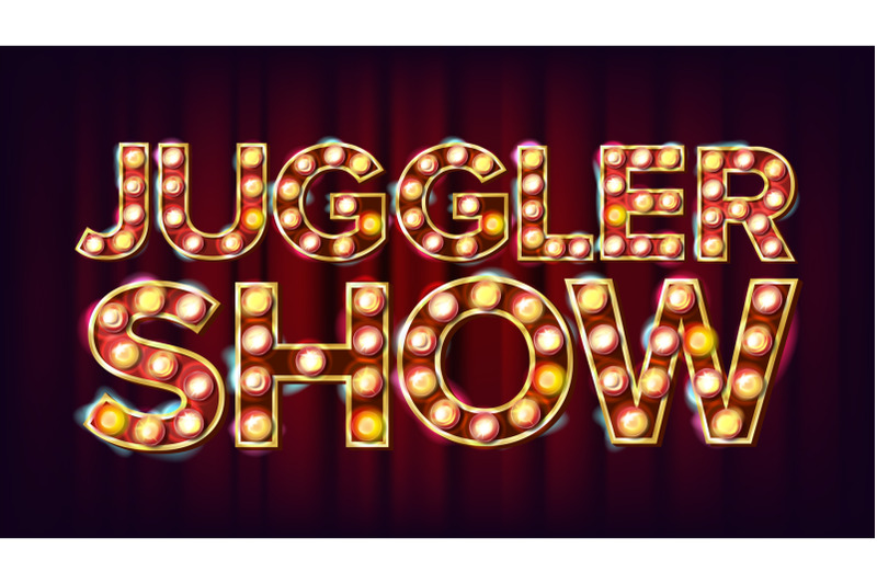 juggler-show-banner-sign-vector-for-festival-events-design-circus-style-shining-light-sign-amusement-illustration