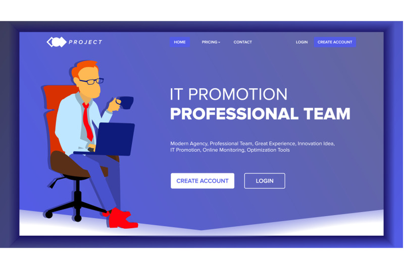 landing-website-page-vector-business-agency-web-page-design-template-network-connection-digital-developer-application-illustration