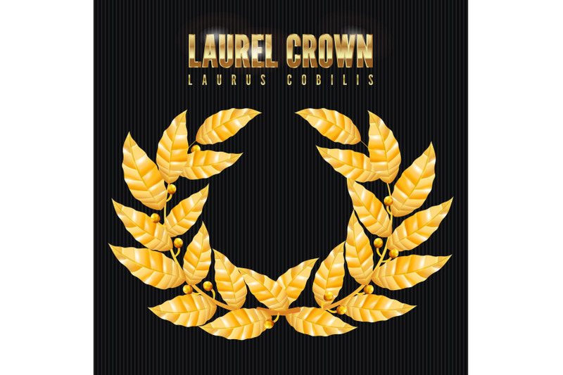 laurel-crown-greek-wreath-with-golden-leaves-vector-illustration