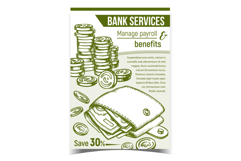 bank-services-financial-advertising-banner-vector