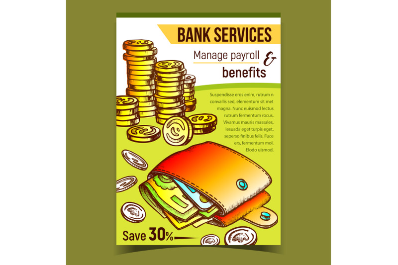 bank-services-financial-advertising-banner-vector