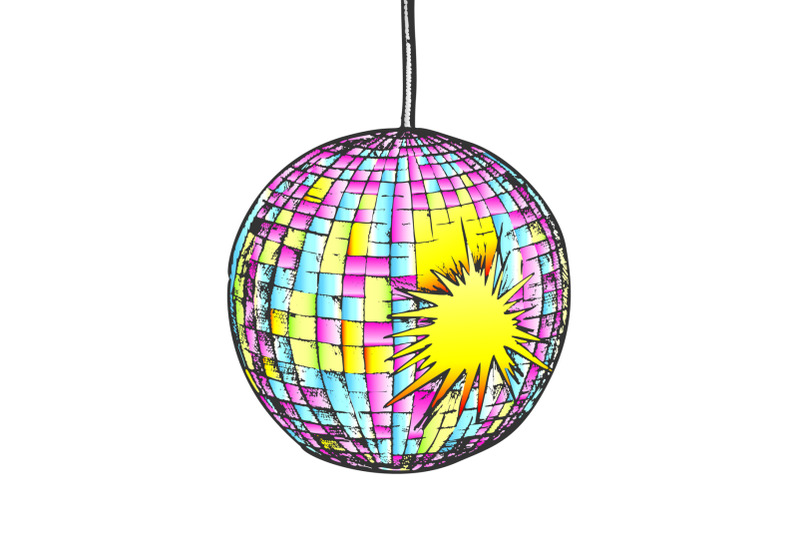 disco-ball-night-club-equipment-color-vector