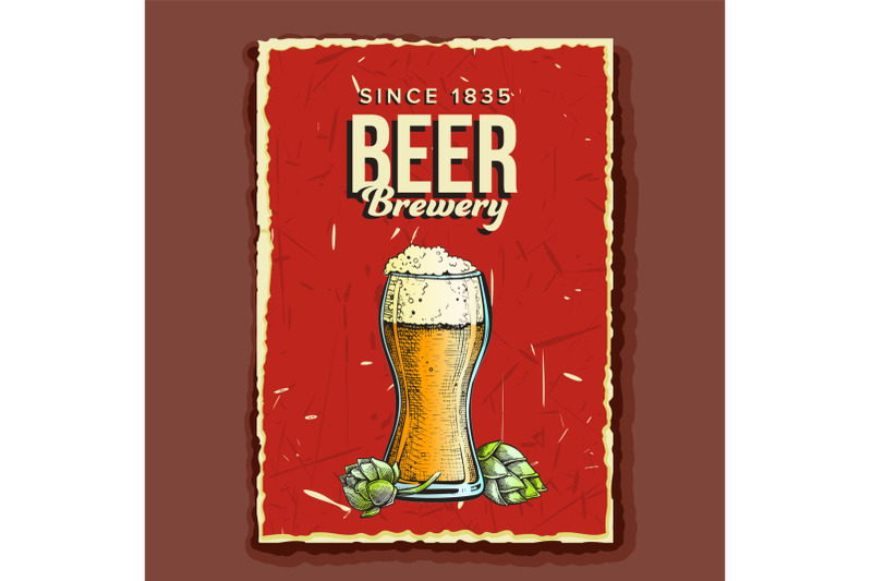 beer-glass-cup-brewery-advertising-poster-vector