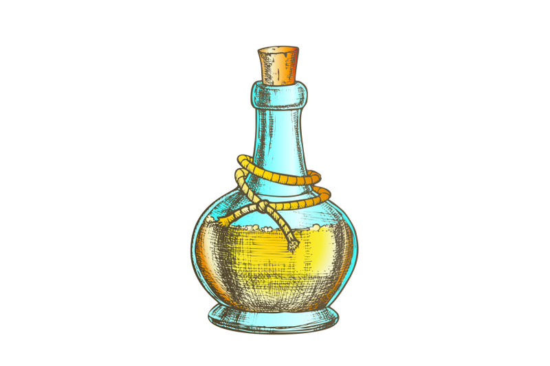 poison-bottle-with-cork-cap-color-vector