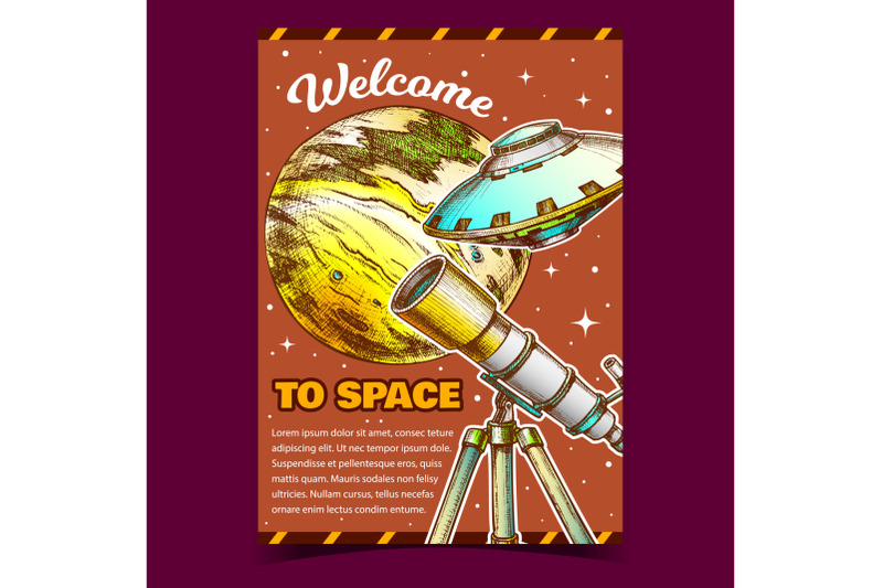 welcome-to-space-cosmos-advertising-banner-vector