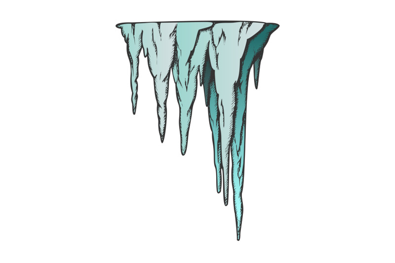 stalactite-ancient-cave-element-color-vector