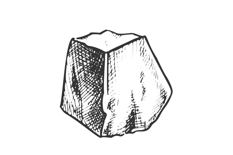 stone-pile-gravel-cobblestone-monochrome-vector