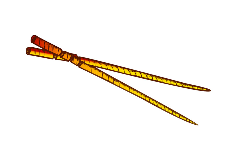 wooden-chopsticks-eating-tool-color-vector