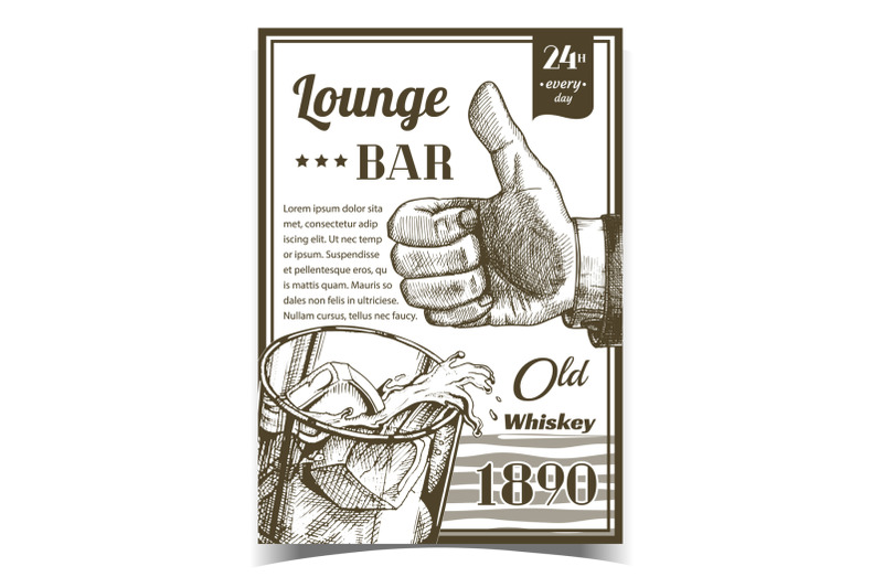 whiskey-old-lounge-bar-advertising-banner-vector