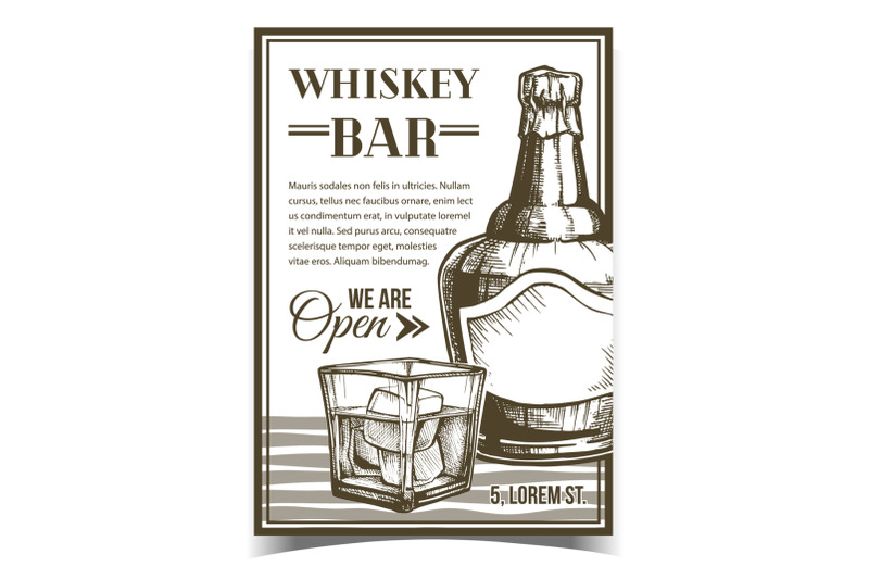 whiskey-bar-creative-advertising-poster-vector