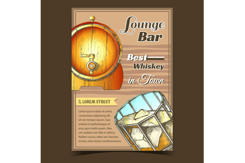 whiskey-lounge-bar-best-in-town-poster-vector